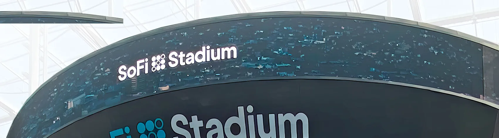 Pantalla Infinity de Samsung del SoFi Stadium
