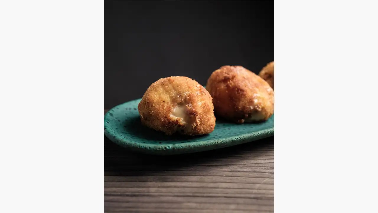 Croquetas de jamón ibérico de Taberna Pedraza. @RRSS Taberna Pedraza