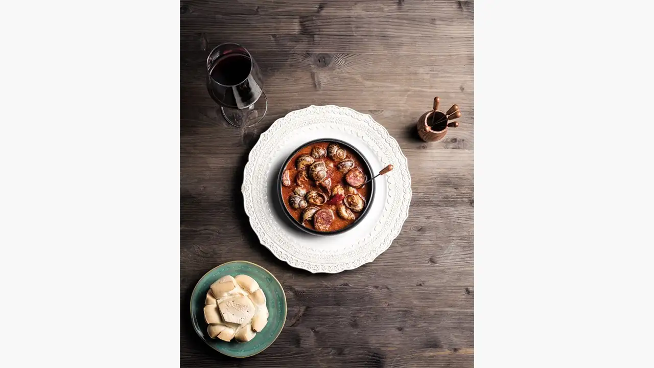 Caracoles en salsa de Taberna Pedraza. @ RRSS Taberna Pedraza