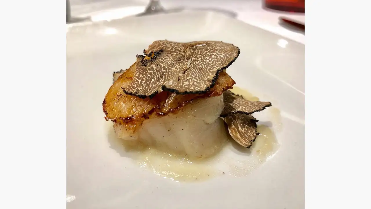 Vieira con trufa de La Montería. @ RRSS La Montería