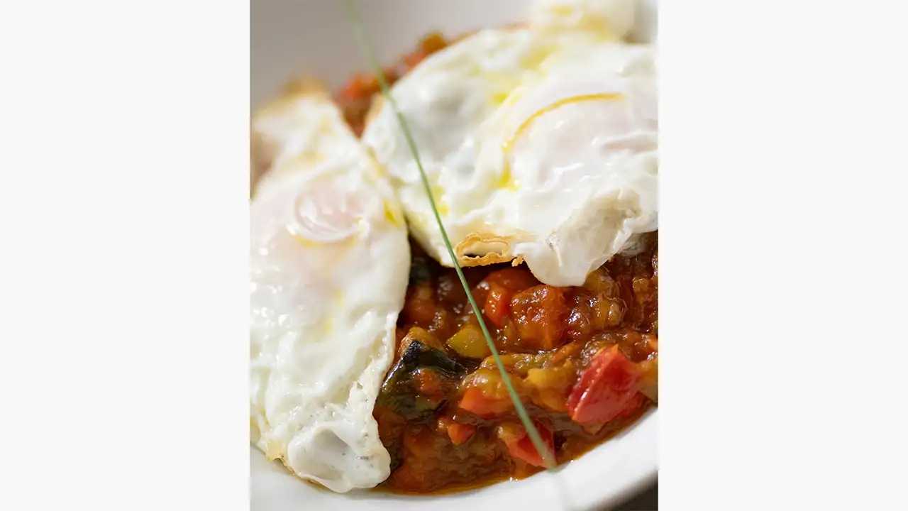 Pisto con huevos de García de la Navarra. @ RRSS García de la Navarra