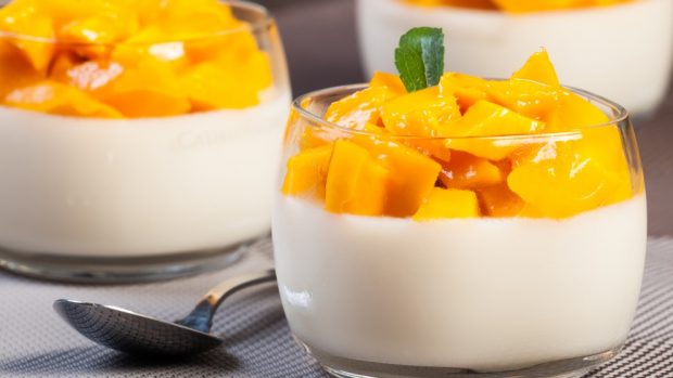 mousse de frutas sin azúcar