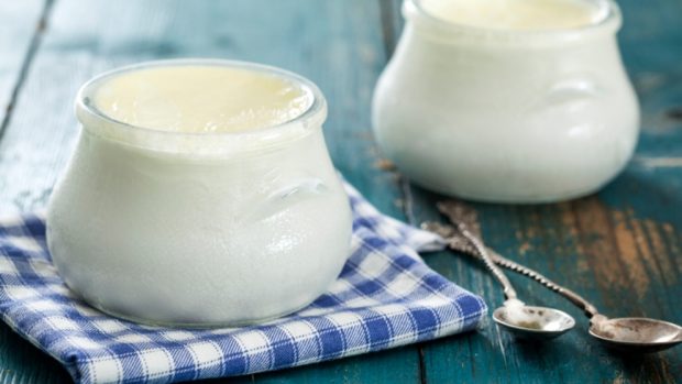 Receta de mousse de yogur con mazana sin azúcar