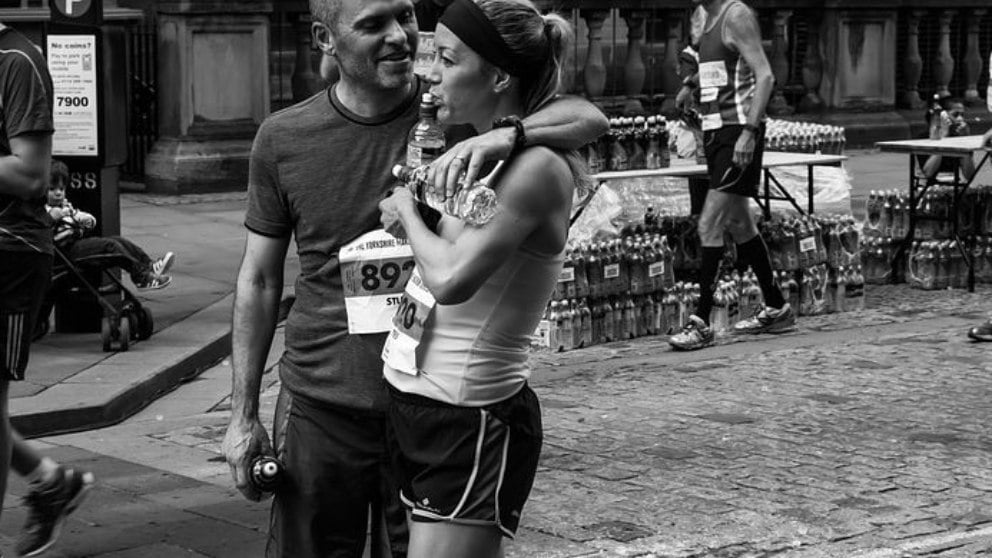 Algunos problemas de pareja desaparecen si entrenan juntos.