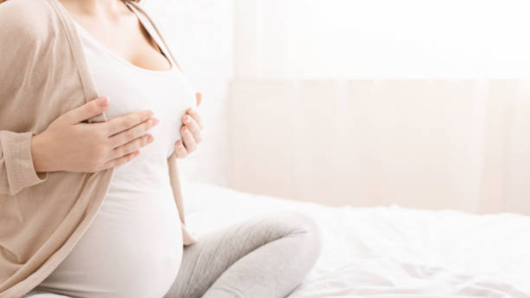 Cómo cambia y cuando crece el pecho en el embarazo