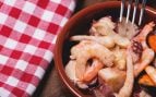 Salpicón de marisco con pulpo