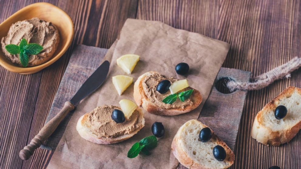 Receta de Paté de aceitunas y anchoas casero