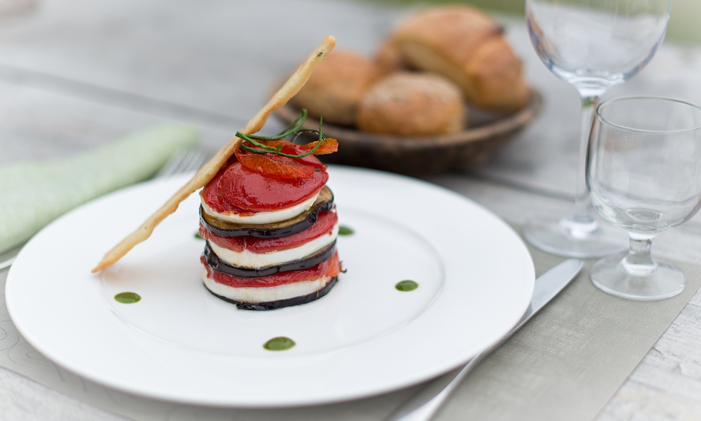 Receta de milhoja de berenjenas