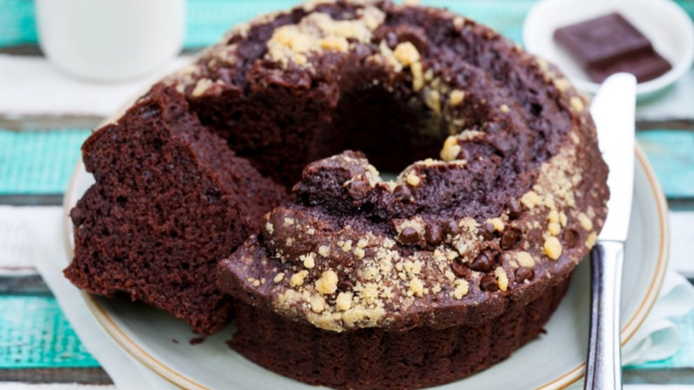Receta de Bizcocho integral de chocolate puro
