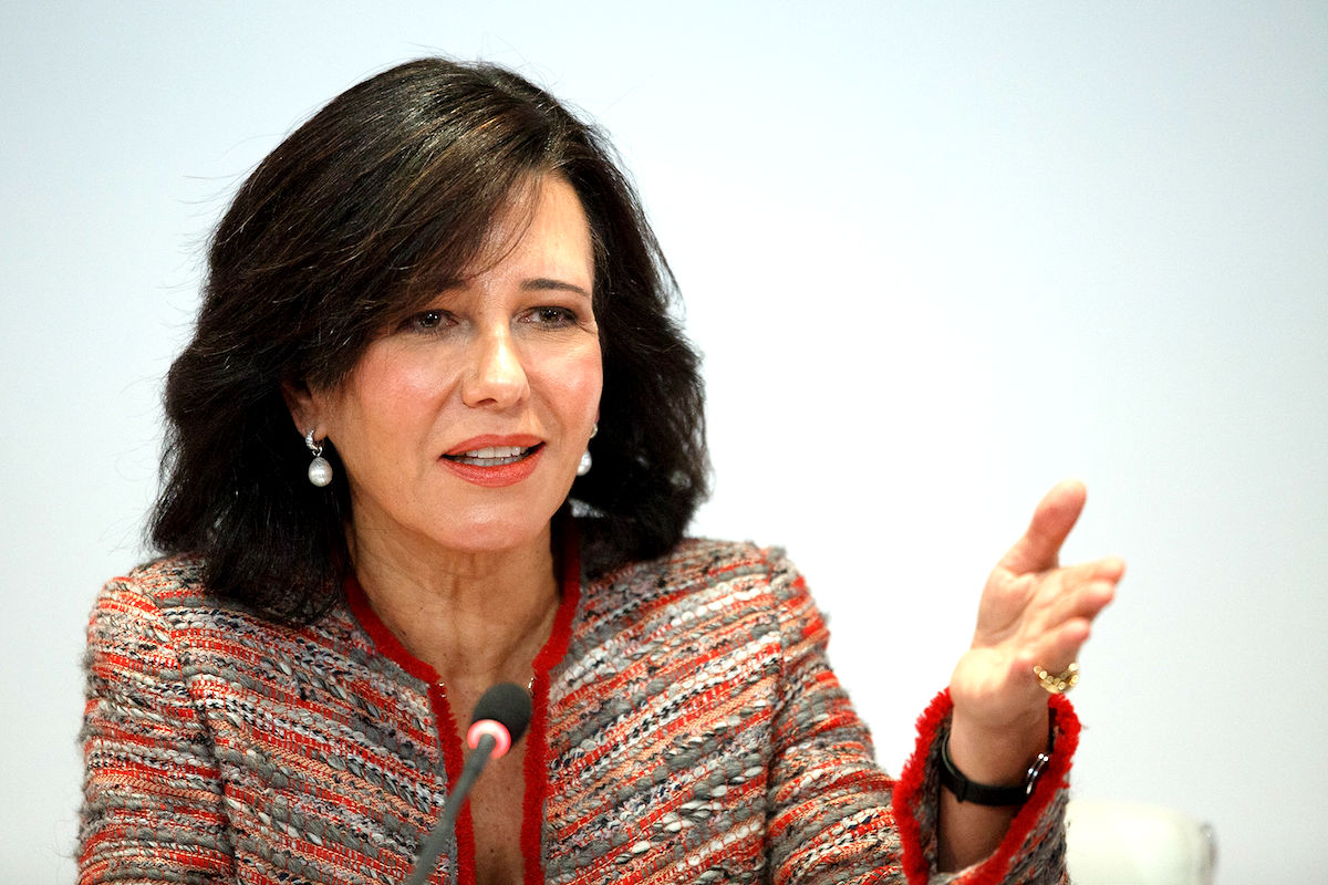La presidenta del Santander, Ana Patricia Botín.