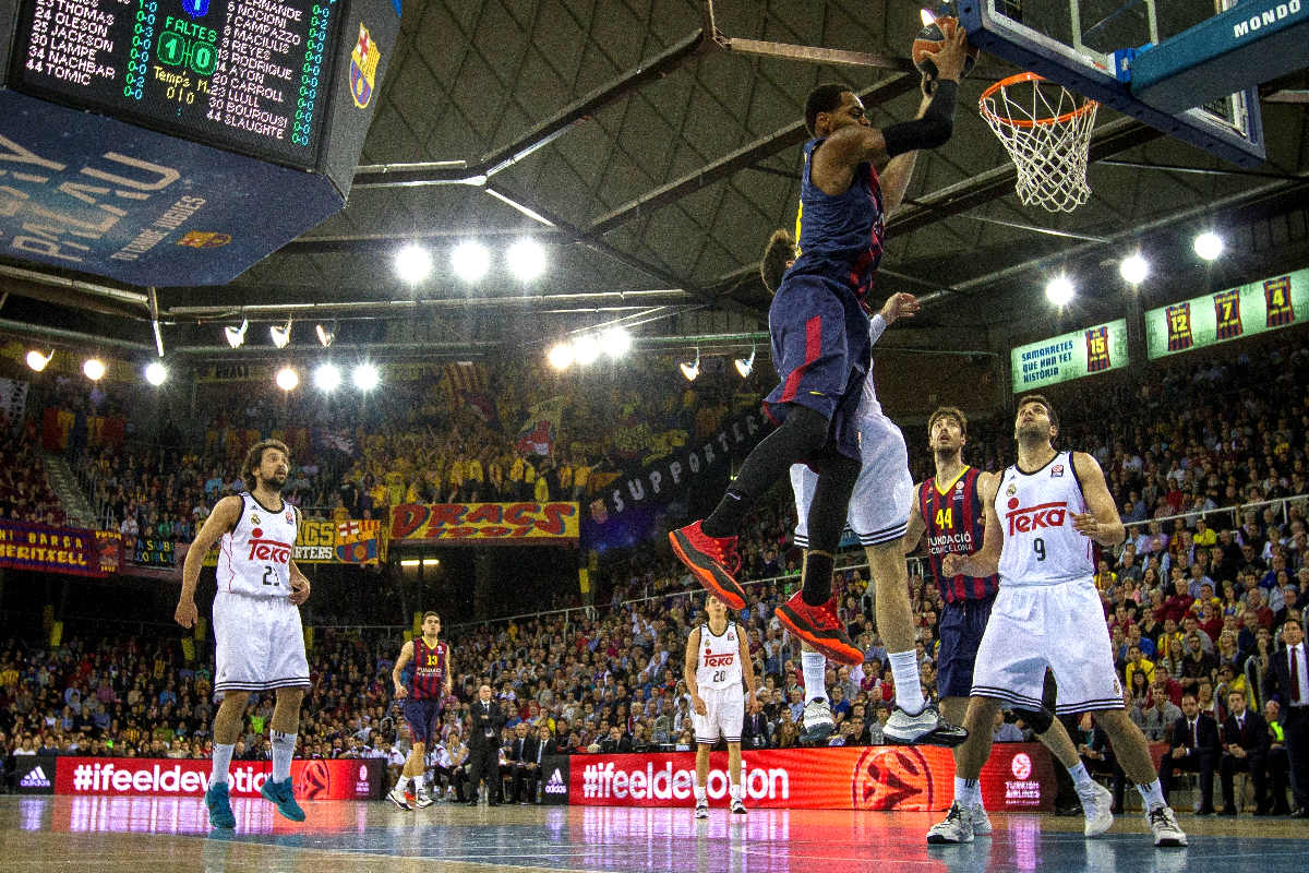 La pasada final de la Liga ACB no llegó a reunir a un millón de espectadores en su último partido. (Getty)