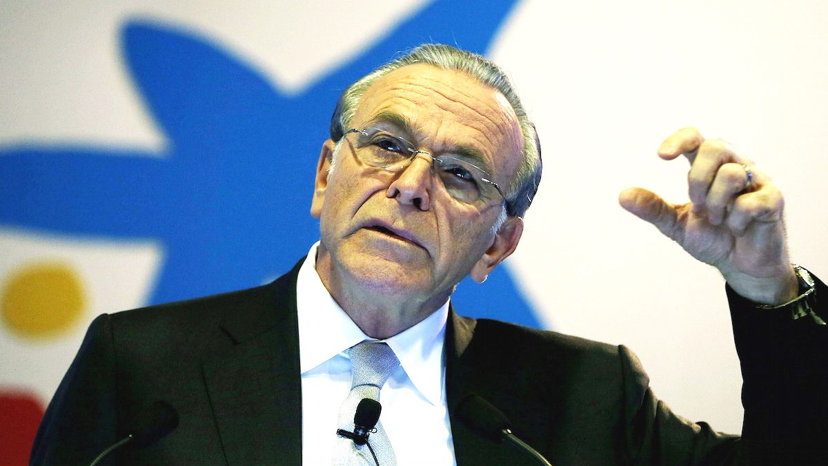 El presidente de la Fundación Bancaria La Caixa, Isidre Fainé.