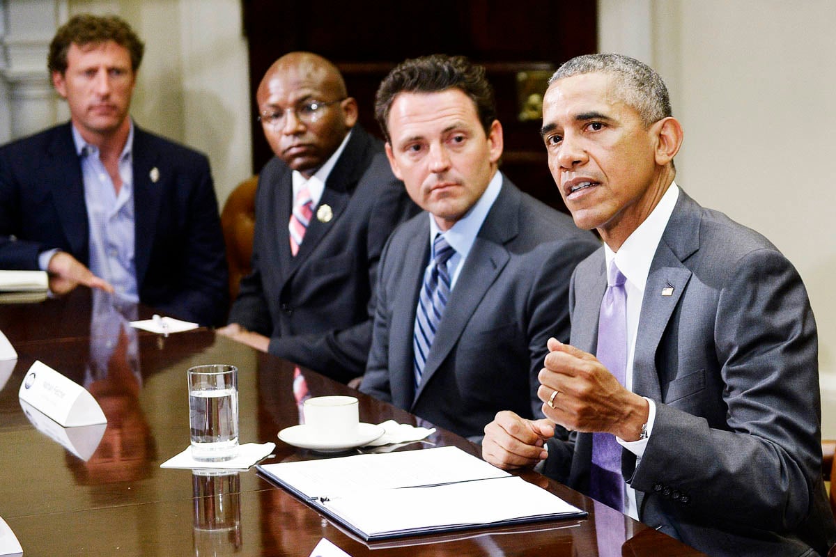 Barack Obama discute hoy el acuerdo con Irán con veteranos de guerra norteamericanos (Foto: Getty)