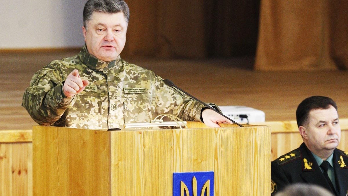 Poroshenko , presidente de Ucrania(Foto: Getty)