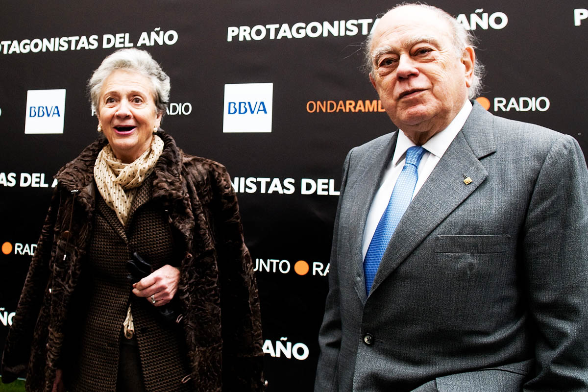 Los jefes del clan: Marta Ferrusola y Jordi Pujol Soley, en 2010 (Foto: Getty)