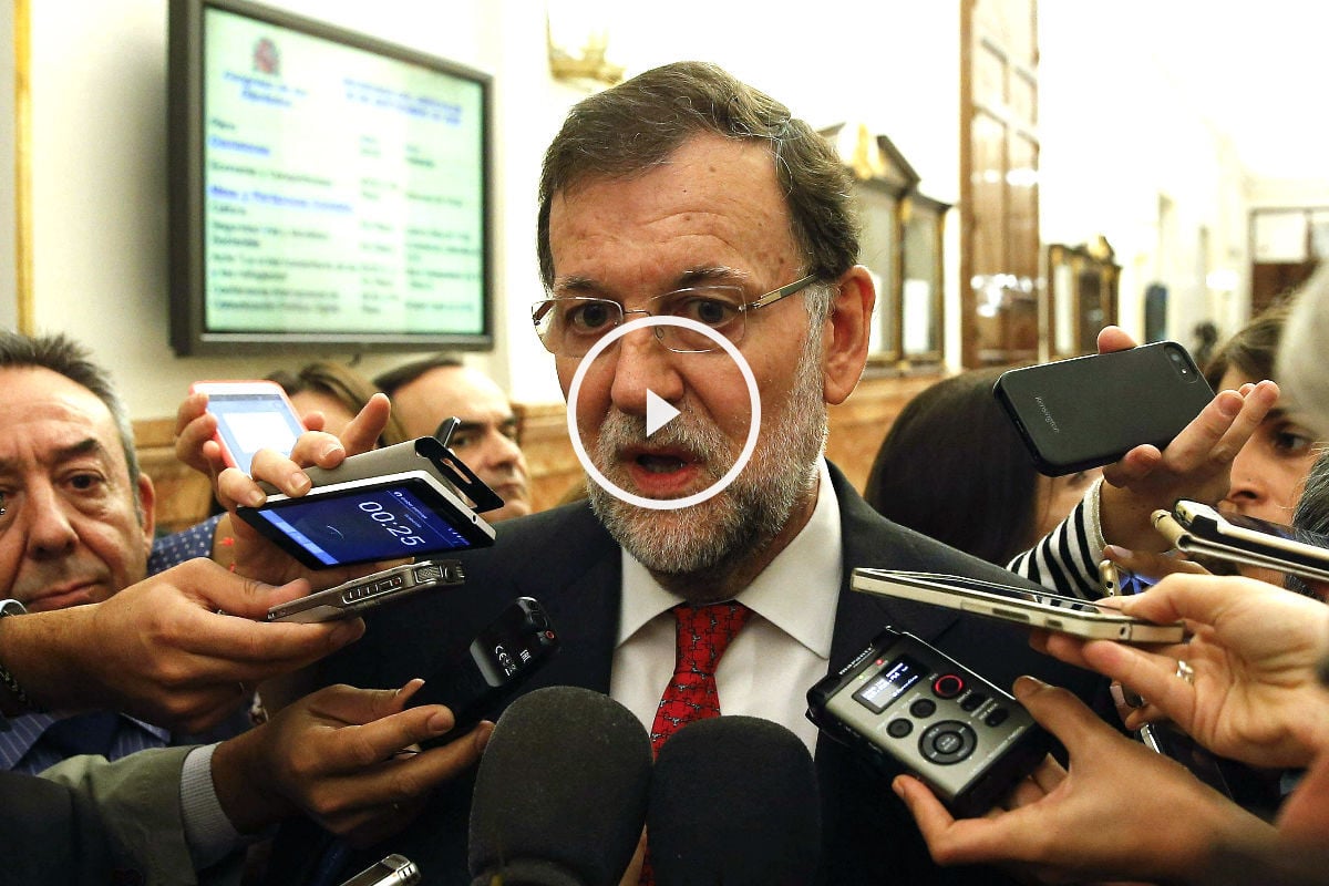 Mariano Rajoy en el Congreso (Foto: Efe)