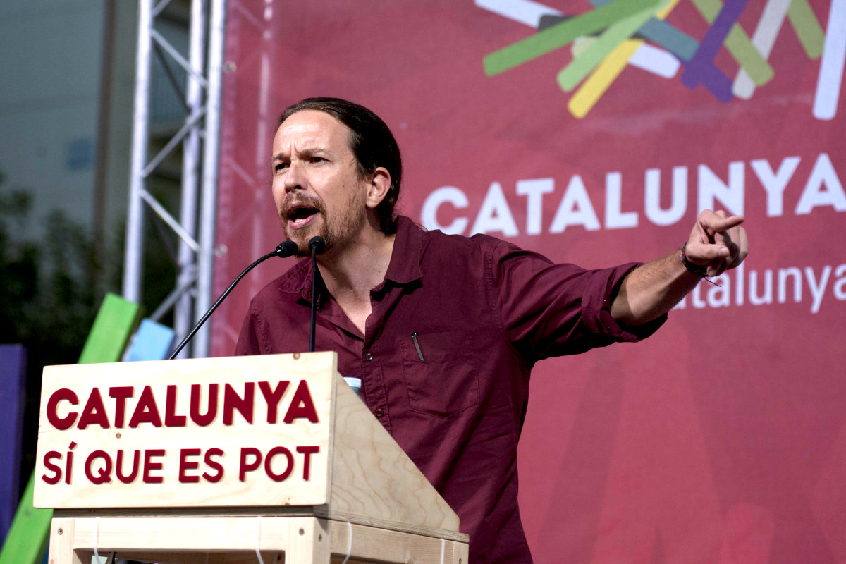El líder de Podemos, Pablo Iglesias. (Foto: Efe)