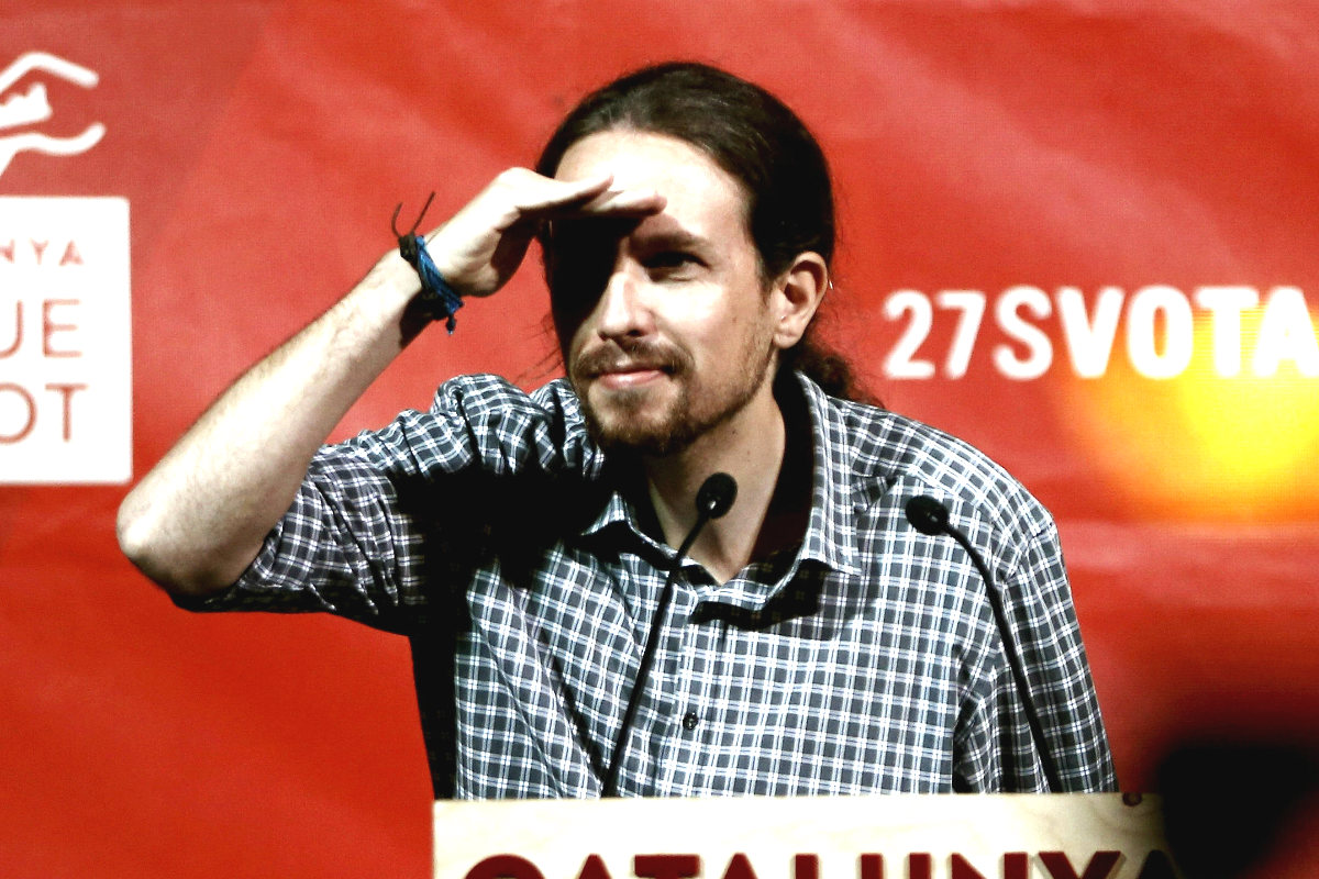 Pablo Iglesias, candidato de Podemos a la presidencia del Gobierno