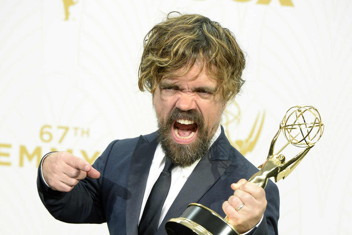 Peter Dinklage, mejor actor de reparto por Juego de Tronos. (Foto: Getty)