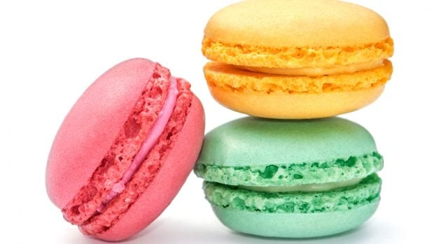 macarons, ricos, sencillos