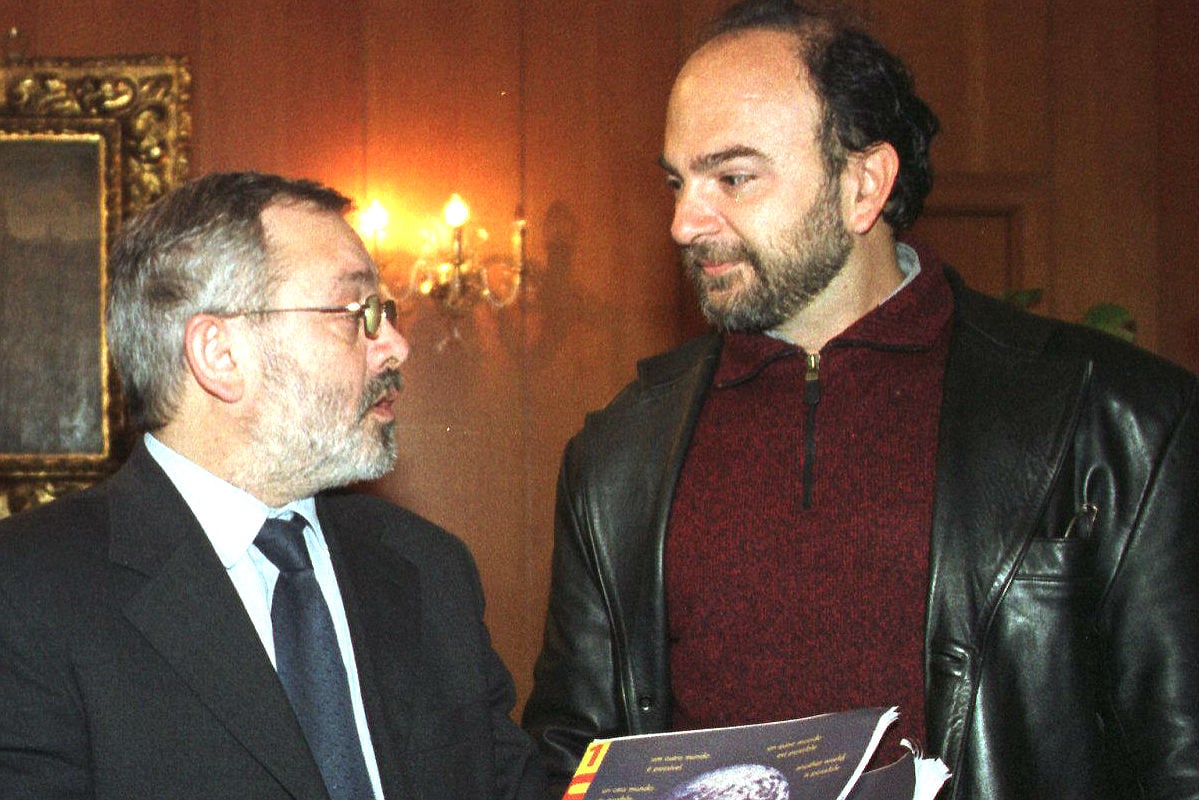 El director general de FAMSI y coordinador de Ahora en Común Córdoba, Antonio Zurita (derecha). (Foto: EFE/Archivo)