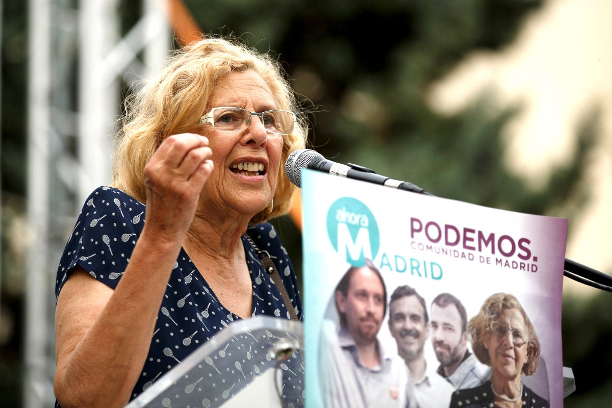 La alcaldesa de Madrid, Manuela Carmena (Foto: GETTY).