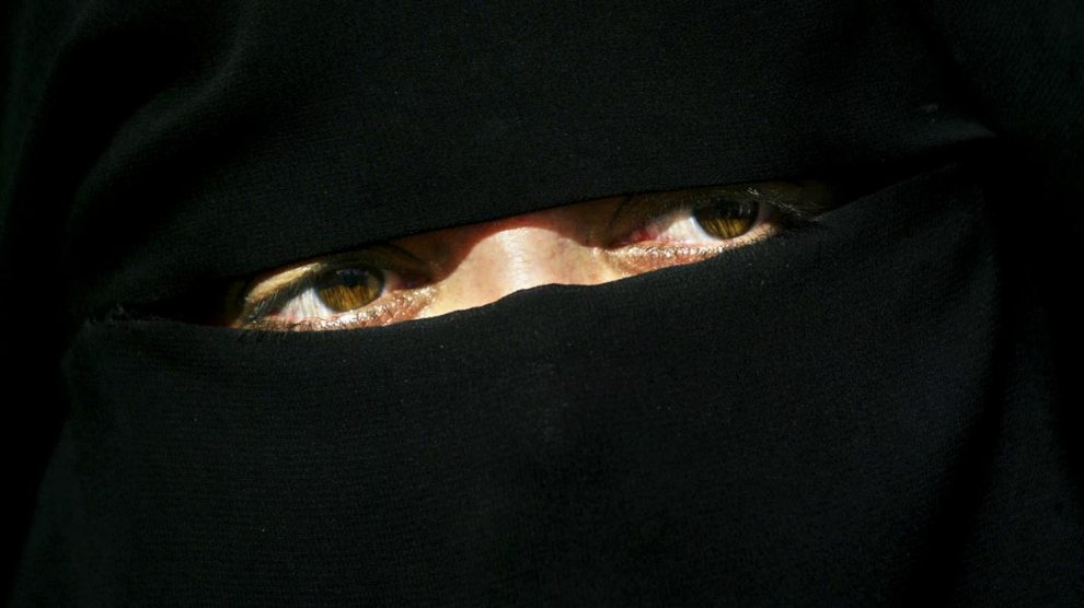 Una mujer de Estado Islámico. (Foto Getty)