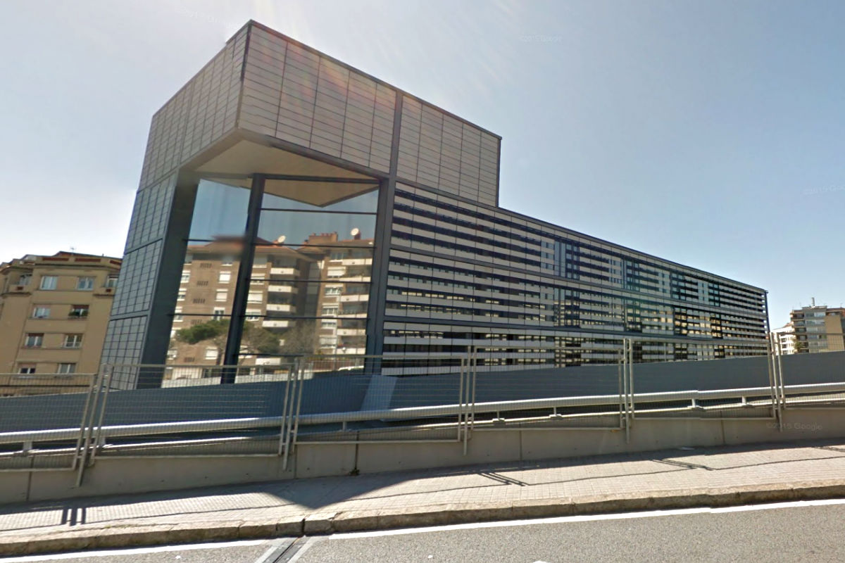 Sede de la empresa pública Infraestructures.cat, situada en la calle Vergós de Barcelona.