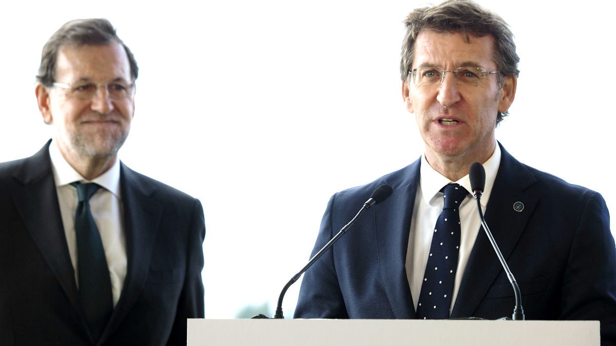 Rajoy y Feijóo en una imagen de archivo (Foto: Efe).