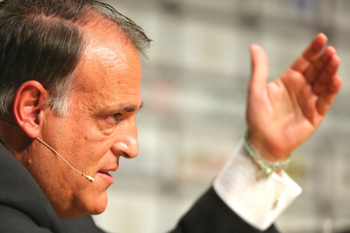 Javier Tebas, otro que raja de la FIFA