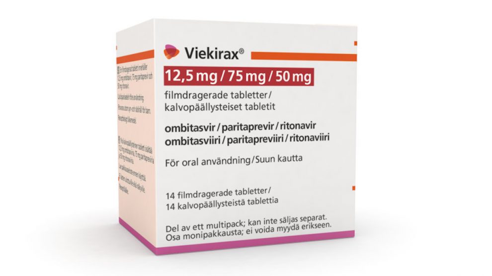 El fármaco Viekirax, de los laboratorios Abbvie.