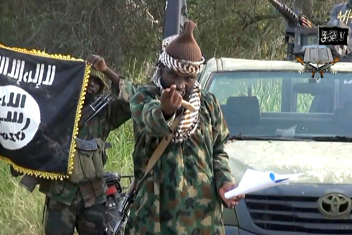 Imagen de una de las grabaciones de Boko Haram.