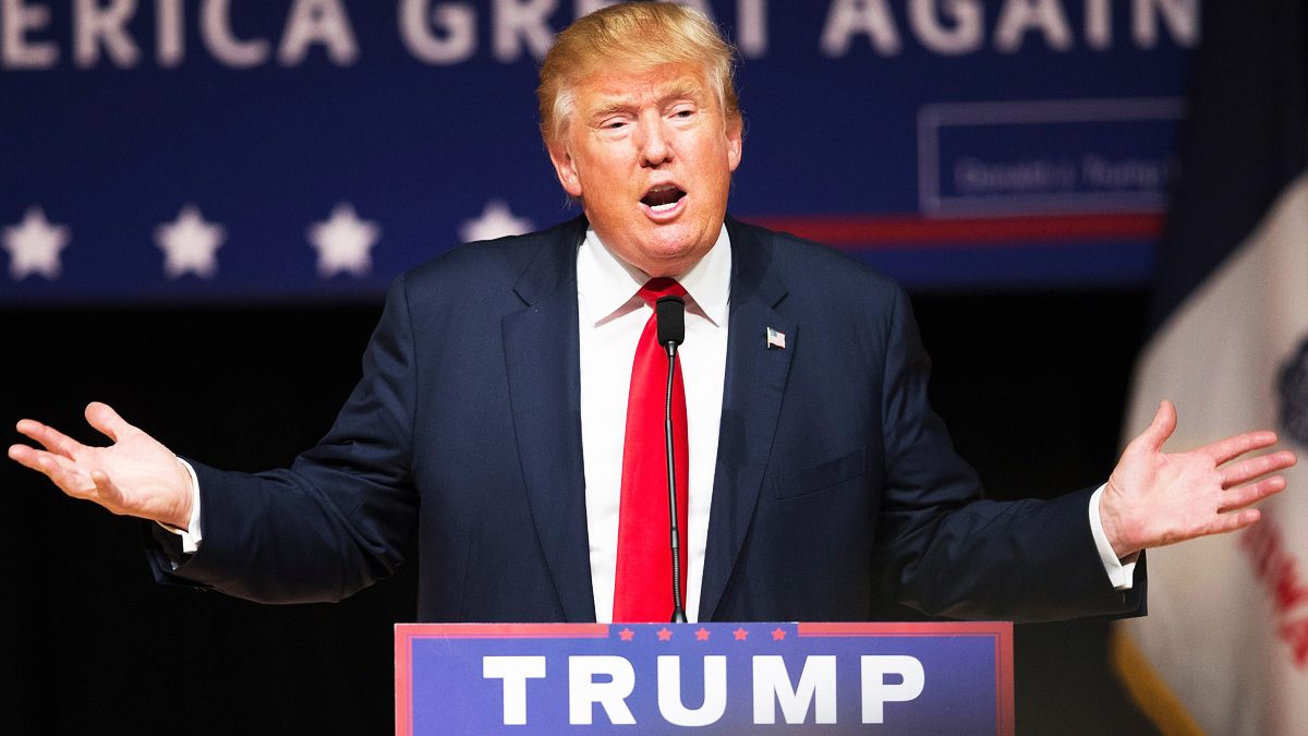 Donald Trump durante un mitin de campaña. (Foto: AFP)