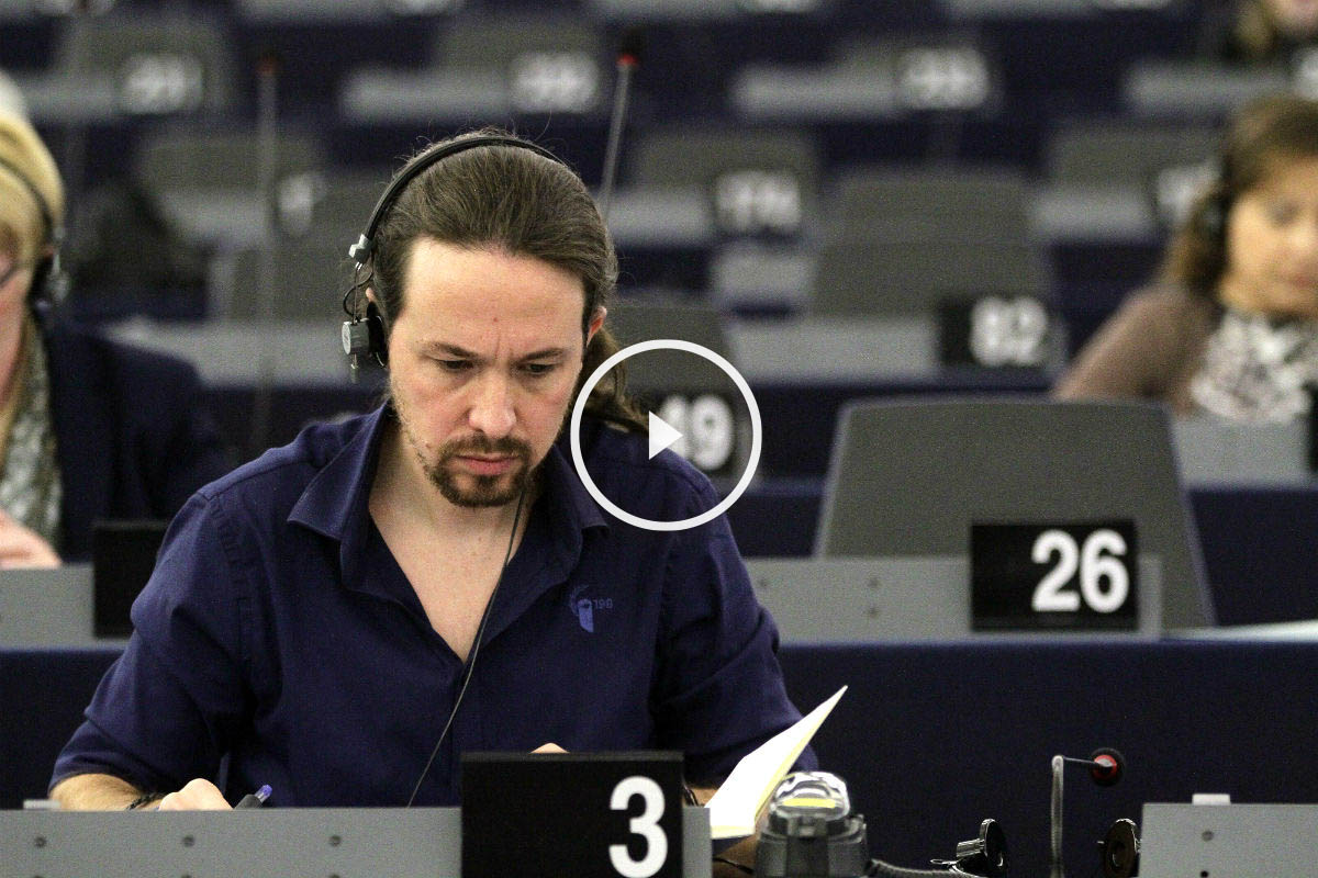 Pablo Iglesias, secretario general de Podemos. (Foto: Getty)