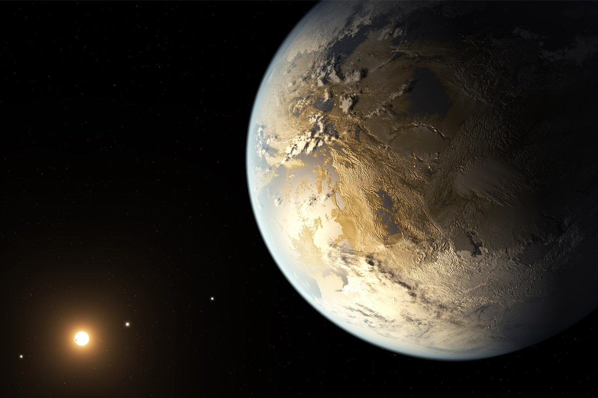 Kepler-186F, el planeta más parecido a la Tierra. (Foto: NASA)