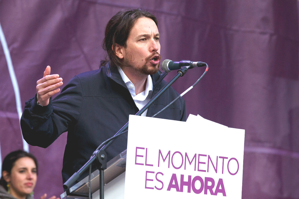 El secretario general de Podemos, Pablo Iglesias (Foto: Getty)
