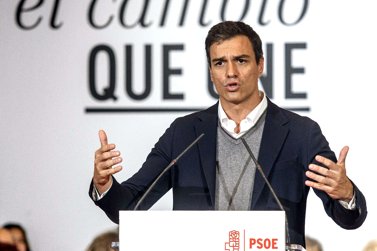 El secretario general del PSOE, Pedro Sánchez (Foto: Efe).
