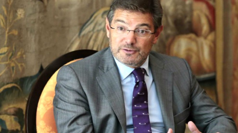 El ministro de Justicia, Rafael Catalá (Foto: Efe)