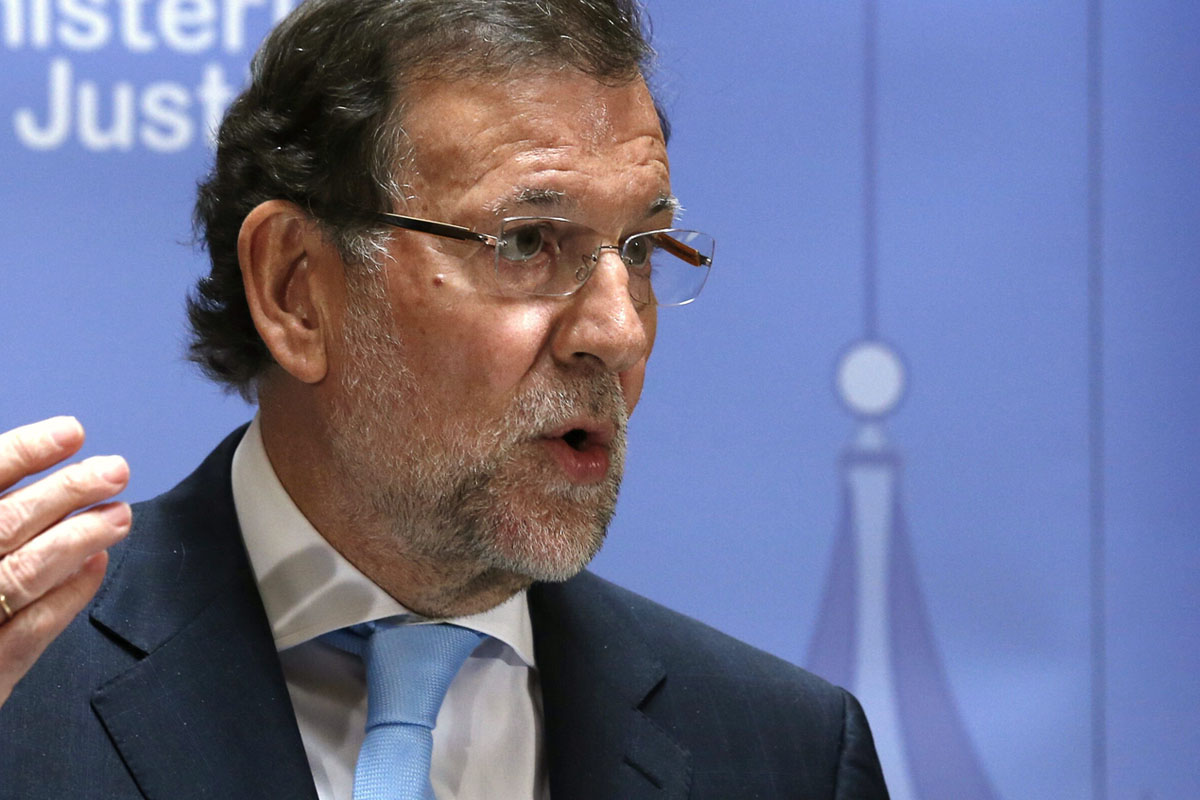 Mariano Rajoy en el acto de Alicante (Foto: Efe)