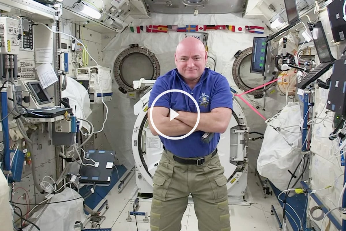 Scott Kelly regresará a casa cuando cumpla un año en órbita.