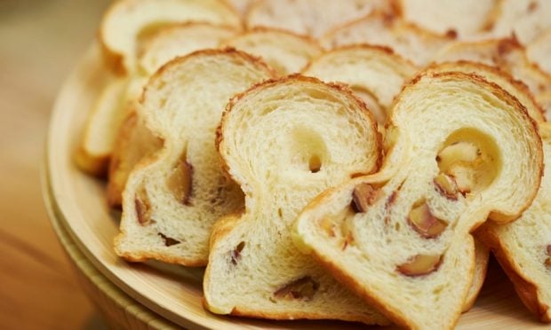 pan de harina de castañas