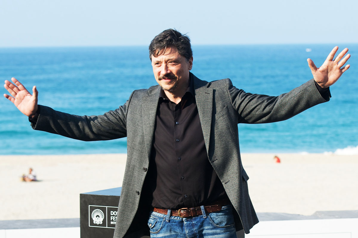 Carlos Bardem, durante una presentación en San Sebastián (Foto: Getty)