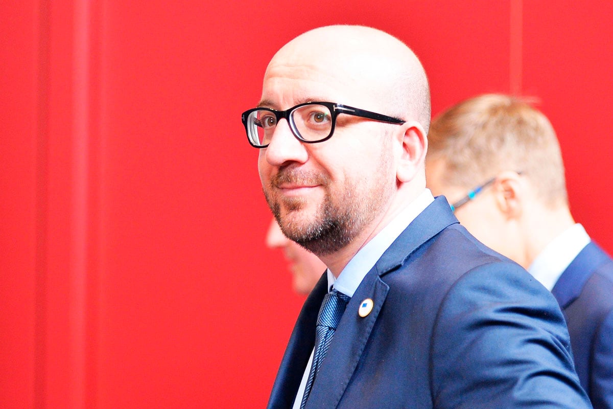 Charles Michel, primer ministro de Bélgica. (Foto: Getty)