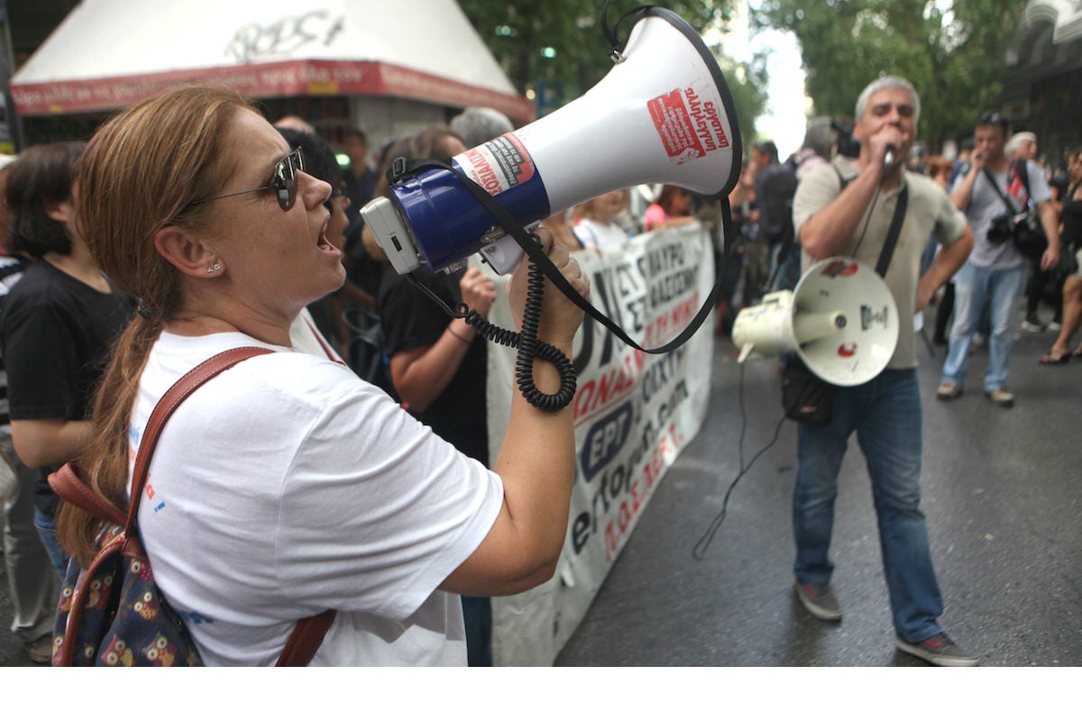 Despedidos con altavoz (Foto: GETTY)