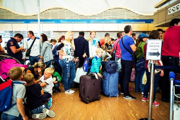 Pasajeros rusos esperan en el aeropuerto de  Sharm el-Sheijj (Foto: Getty)