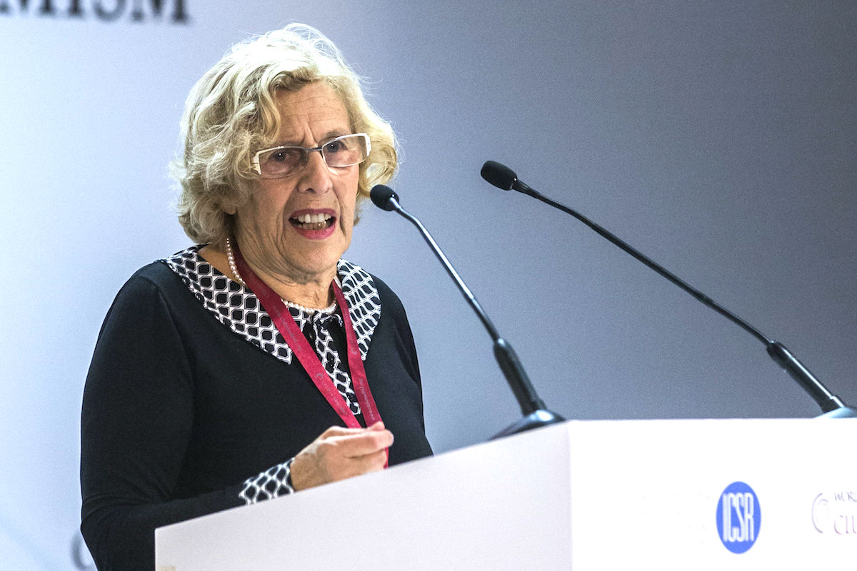 La alcaldesa de Madrid, Manuela Carmena. (Foto: EFE)