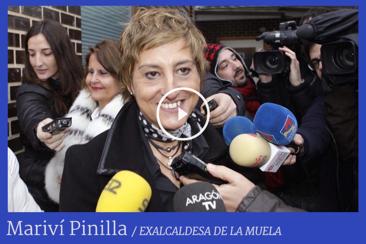 La ex alcaldesa de La Muela (Zaragoza), Mariví Pinilla, imputada por corrupción en el caso Molinos