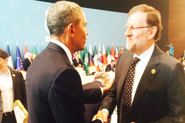 Barack Obama felicita a Rajoy por la mejoría económica de España (Twitter Mariano Rajoy)
