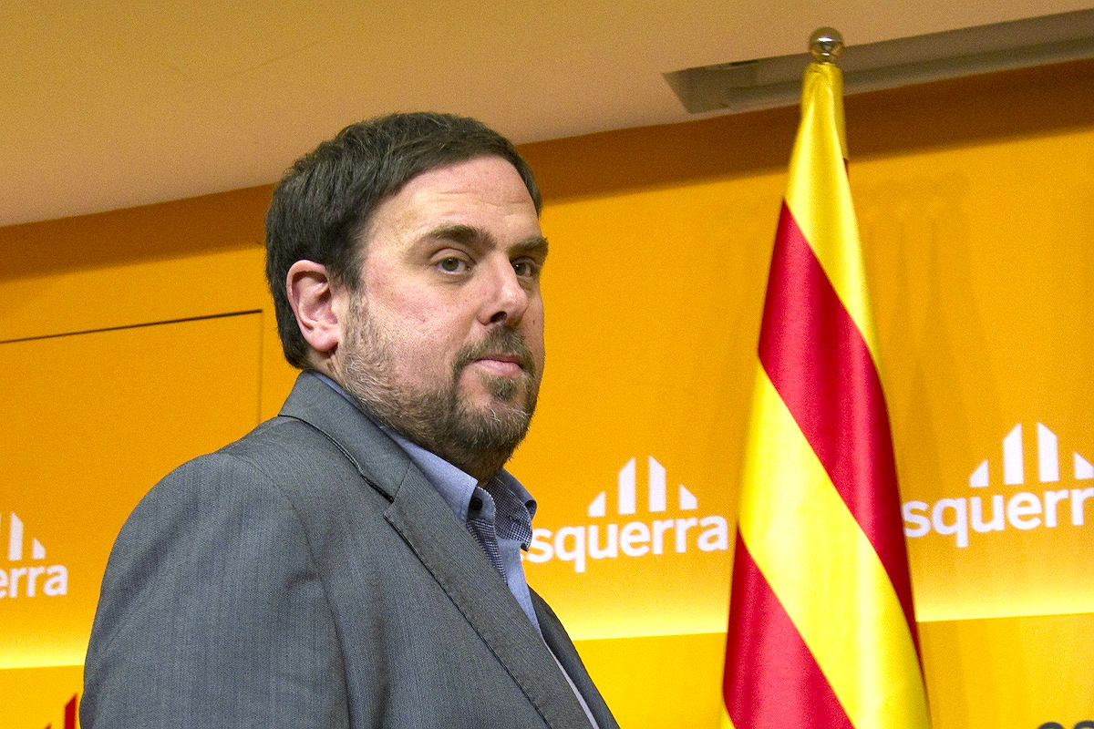 El presidente de Esquerra Republicana de Catalunya (ERC), Oriol Junqueras. (Foto: EFE)