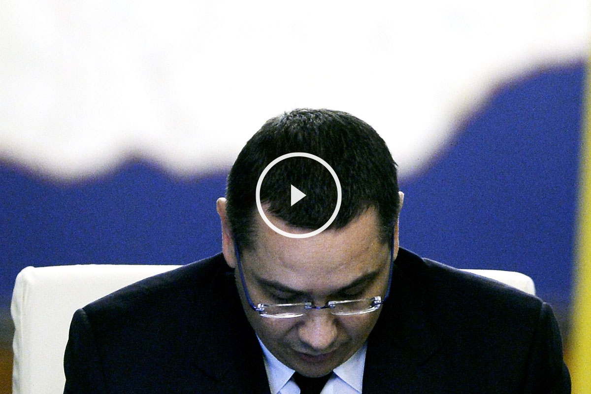 Victor Ponta, tras anunciar su dimisión como primer ministro (Foto: Reuters)